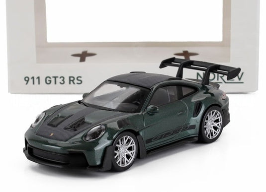 PORSCHE 911 992 GT3 RS クーペ 2022 MALACHITE GREEN/ Norev 1/43 ミニカー
