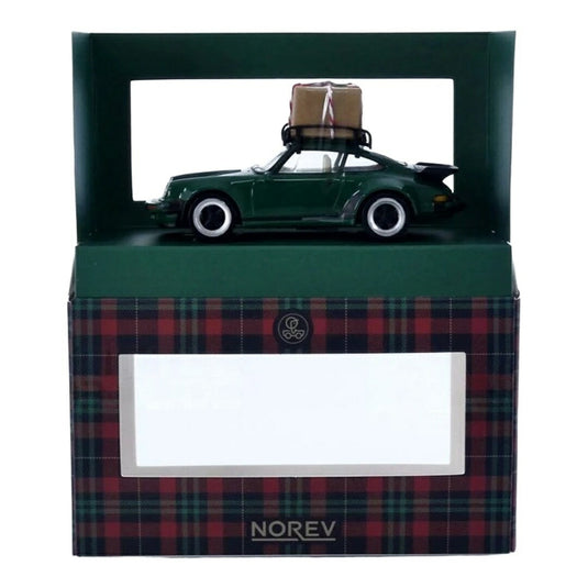 ポルシェ 911 ターボ 1978 クリスマス グリーン / Norev 1/43 ミニカー