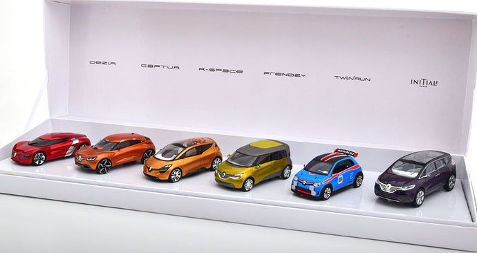 Renault コンセプトカー 6台セット Renault特別モデル/ Norev 1/43 ミニカー