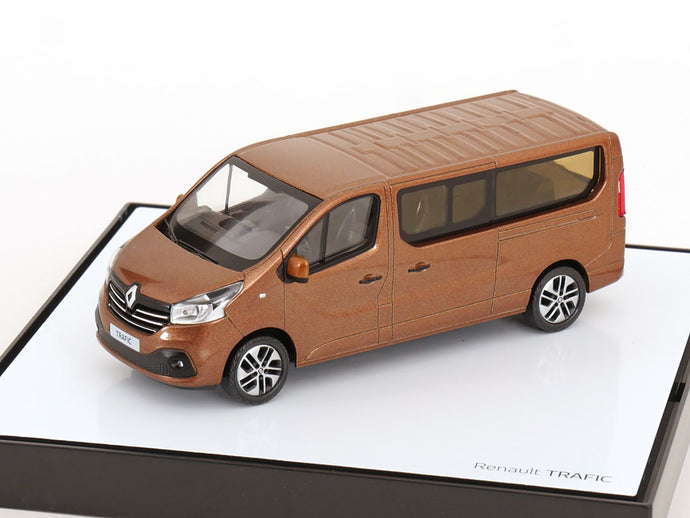 ルノー トラフィック 3 バス 2018 ブラウンメタリック ルノー特別版/ Norev 1/43 ミニカー