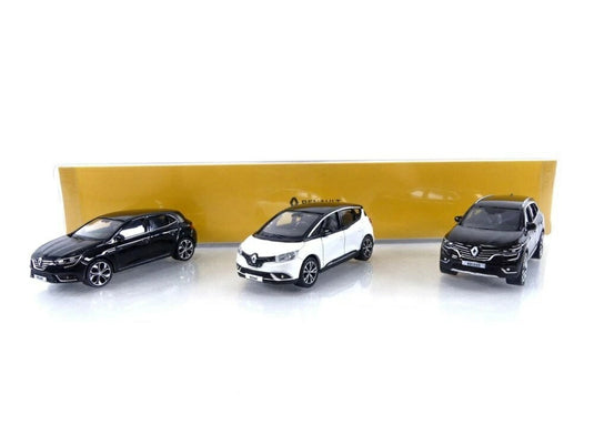 ルノー メガーヌIV セニックIV コレオスII 3台セット / Norev 1/64 ミニカー