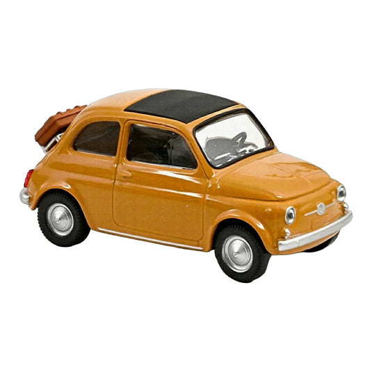 【予約】 Fiatフィアット 500F 1965 オークル JET-CAR / Norev 1/43 ミニカー