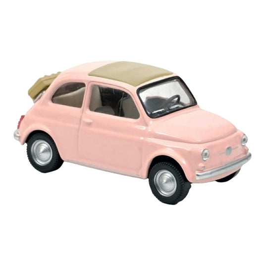 【予約】2026年発売予定 Fiatフィアット 500F 1965 ピンク JET-CAR / Norev 1/43 ミニカー