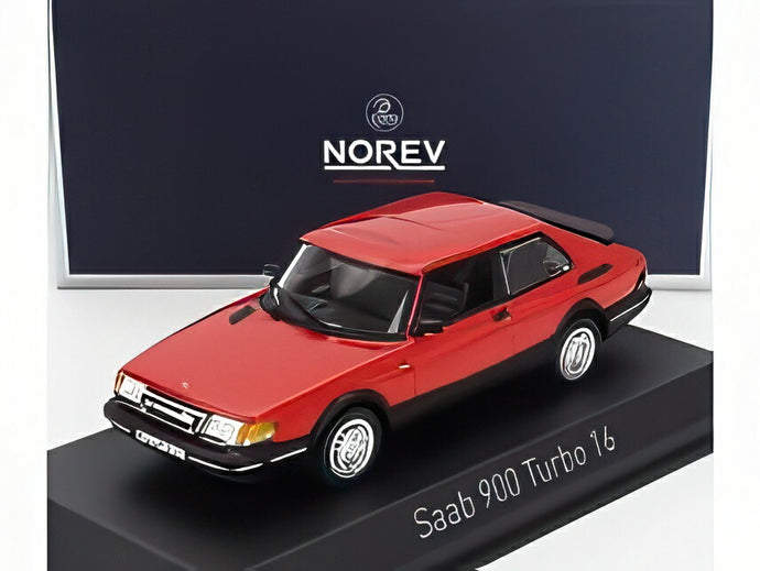 SAAB 900 TURBO 1992 レッド/ Norev 1/43 ミニカー