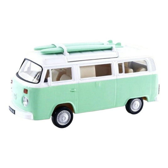 フォルクスワーゲン T2B キャンパーバン 1973 グリーン / Norev 1/43 ミニカー