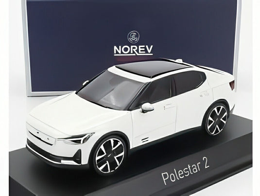 POLESTAR II 2024 スノーホワイト/ Norev 1/43 ミニカー
