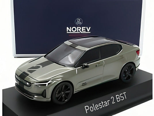 POLESTAR II BST 230 エディション 2024 ネビュラグレー/ Norev 1/43 ミニカー