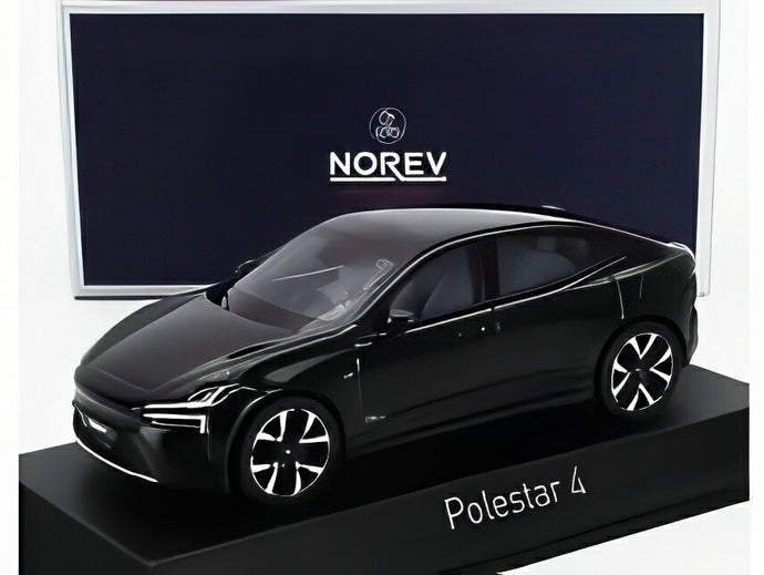POLESTAR 4 2024 スペースブラック/ Norev 1/43 ミニカー
