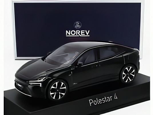 POLESTAR 4 2024 スペースブラック/ Norev 1/43 ミニカー