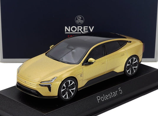 Polestarポールスター 5 2025 ゴールド / Norev 1/43 ミニカー