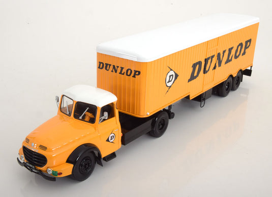 Willeme LD610 Dunlop オレンジ ホワイト / Norev 1/43 ミニカー