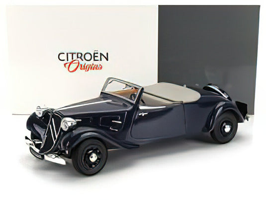 CITROEN  TRACTION AVANT CABRIOLET OPEN 1939  BLUE/Norev 1/18ミニカー
