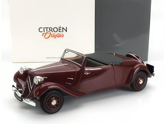CITROEN TRACTION AVANT CABRIOLET OPEN 1939 BORDEAUX/NOREV 1/18ミニカー
