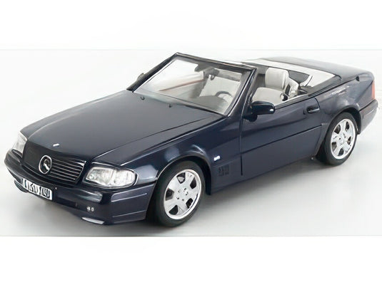 MERCEDES BENZ SLCLASS SL500 (R129) SPIDER HARDTOP 1998 BLUE MET/NOREV 1/18ミニカー