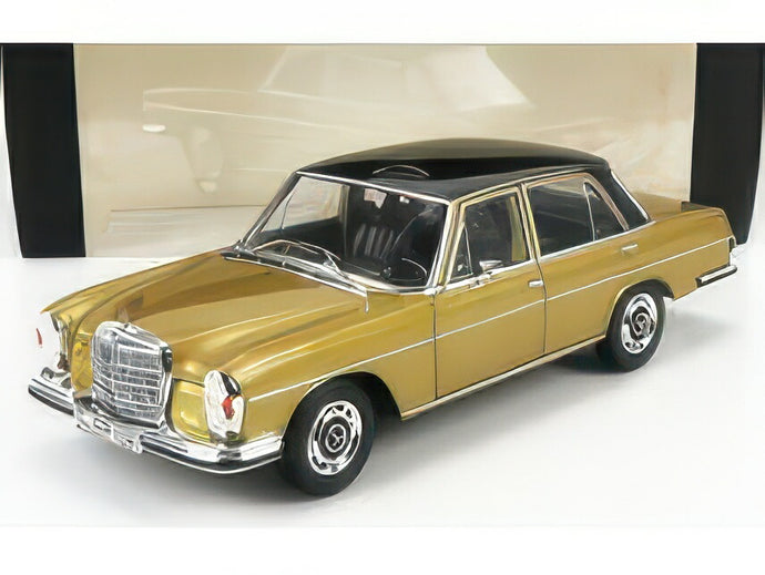 MERCEDES BENZ SCLASS 280SE (W108) 1968 TUNIS BEIGE BLACK/NOREV 1/18ミニカー