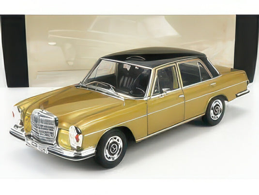 MERCEDES BENZ SCLASS 280SE (W108) 1968 TUNIS BEIGE BLACK/NOREV 1/18ミニカー