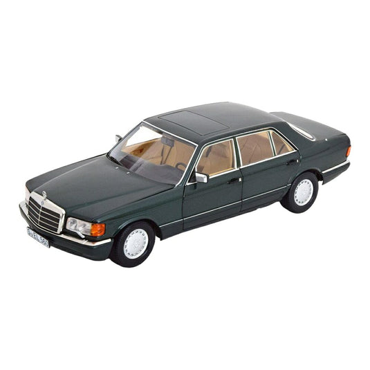 Mercedesメルセデス 560 SEL W126 1985 1991 メルセデス特注 ダークグリーンメタリック / Norev 1/18 ミニカー