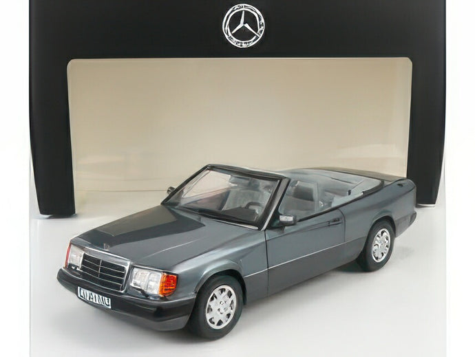 MERCEDES BENZ ECLASS 300CE 24V (A124) CABRIOLET OPEN 1991 GREY MET/NOREV 1/18ミニカー
