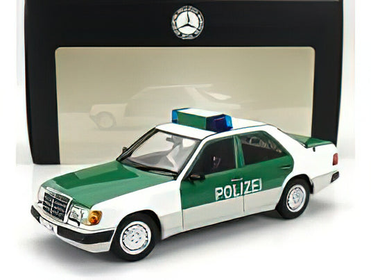 MERCEDES BENZメルセデスベンツE-CLASS 230E (W124) GERMANY POLIZEI 1989-1993 - WHITE GREEN /Norev 1/18ミニカー