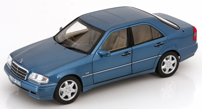 Mercedes C 200 W202 リムジン 1997x2000 Mercedes特注 ドア開閉/ Norev 1/18 ミニカー