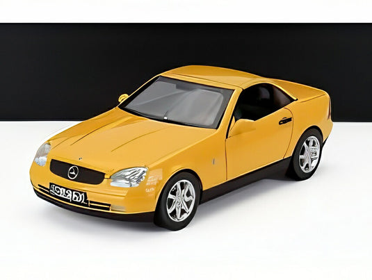 【予約】MERCEDES BENZ SLKクラス SLK200 カブリオレ R170 1996 イエロー Norev 1/18