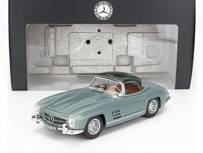 MERCEDES BENZ 300SL ロードスター スパイダー (W198II) 1957 ライトグリーン/ Norev 1/18 ミニカー