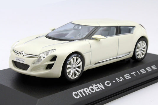 Citroenシトロエン C-Metisse ニュルンベルク・トイフェア 2008 ホワイト / Norev 1/43 ミニカー