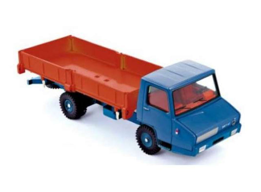 Berliet Stradair Benne basculante lat?rale, blue/orange/Norev 1/43ミニカー