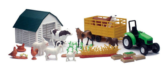 Country Life Farm Animals Deluxe Playset デラックスプレイセット / NEW-RAY 1/43 模型