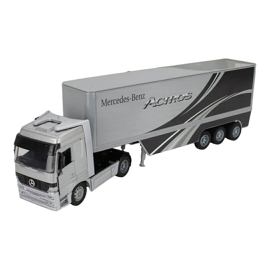 MERCEDES BENZ- ACTROS 1857 TRUCK CASSONATO 1998 - SILVER BLACK
