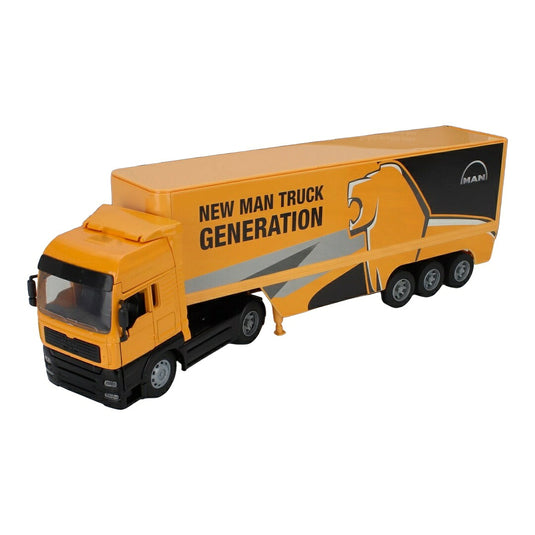 MAN- TGX 18.410 TRUCK CASSONATO 2019 - YELLOW BLACK