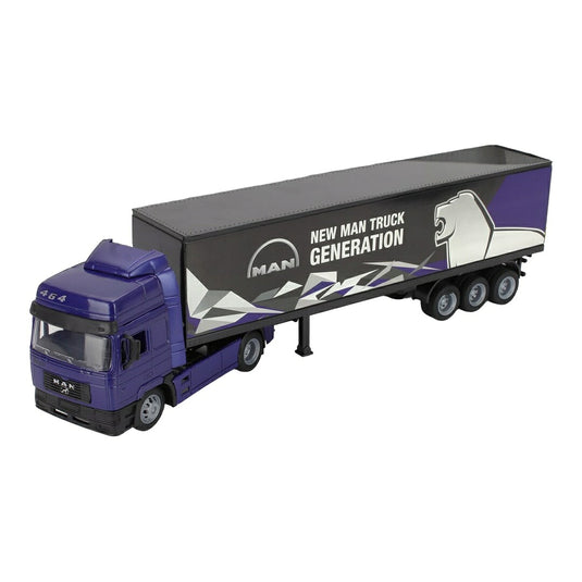 MAN- F2000 TRUCK CASSONATO 1995 - BLUE BLACK