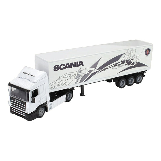 SCANIA- R124/400 TRUCK CASSONATO 2000 - WHITE