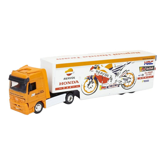 Mercedes Benzメルセデスベンツ Actros 1857 Hondaホンダ RC213V Repsolチーム トランスポーター Marc Marquez