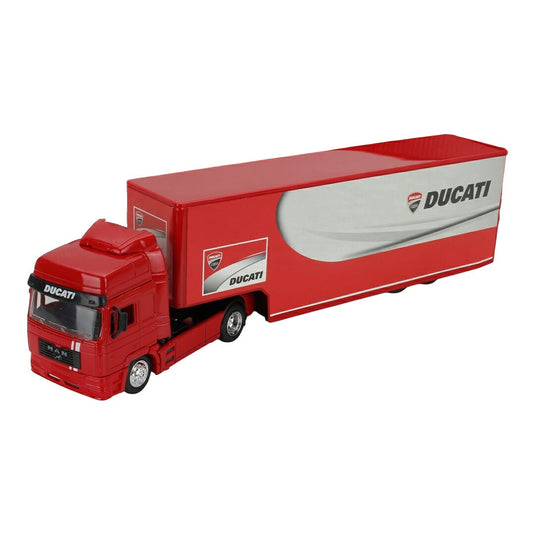 MAN- F2000 TRUCK TEAM DUCATI CORSE BIKE TRANSPORTER 1995 - RED WHITE