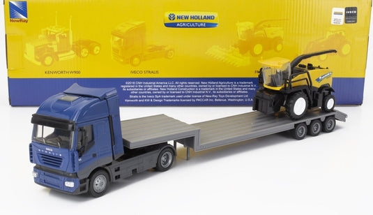 IVECO FIATイヴェコフィアット ストラリス 540 トラック ニューホランド FR920 FARM TOYS / NEW-RAY 1/43 ミニカー