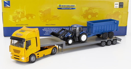 IVECO FIATイヴェコフィアット ストラリス 540 トラック ニューホランド T6.175 FARM TOYS / NEW-RAY 1/43 ミニカー