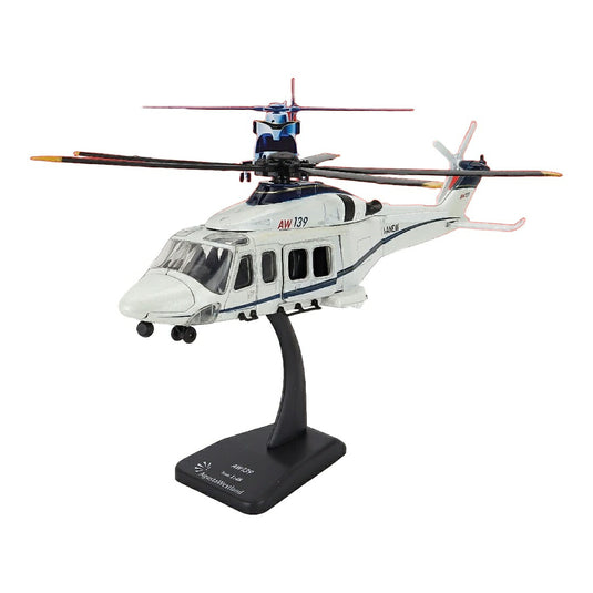 AgustaWestlandアグスタウェストランド AW139 ヘリコプター ホワイト / NEW-RAY 1/48 ミニカー