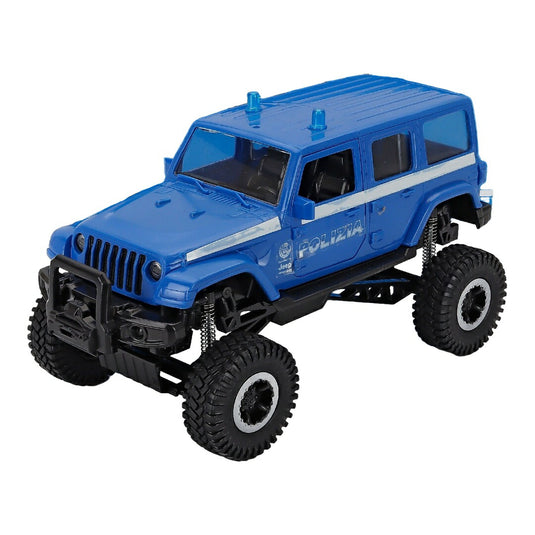 Jeepジープ SAHARA サハラ オフロード POLIZIA ポリス 2019 ライトブルー / NEW-RAY 1/18 ミニカー