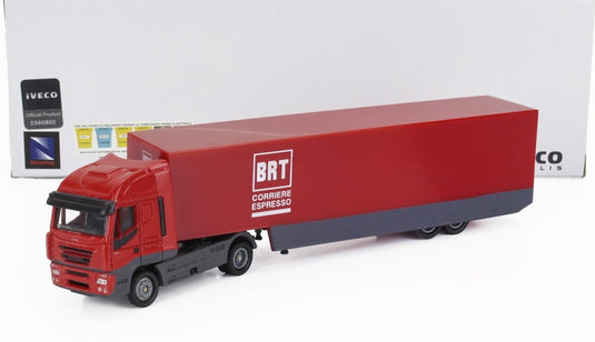 IVECOイヴェコ FIATフィアット STRALIS 540 トラック CASSONATO BRT BARTOLINI 2009 RED レッド / NEW-RAY 1/87 ミニカー