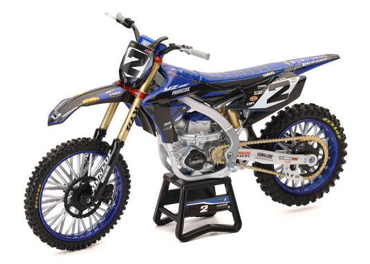 Yamahaヤマハ Factory Race Team Yamaha YZ450F Star Raci / NEW-RAY 1/6 バイク 模型