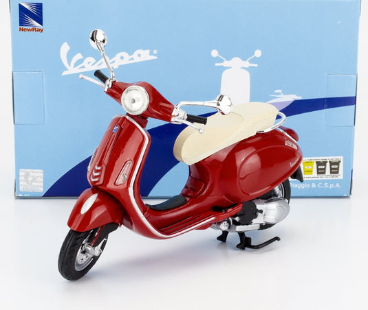 PIAGGIOピアッジオ VESPAベスパ PRIMAVERAプリマベーラ 2013 RED レッド SCOOTER MOTORCYCLE / NEW-RAY 1/12 ミニカー