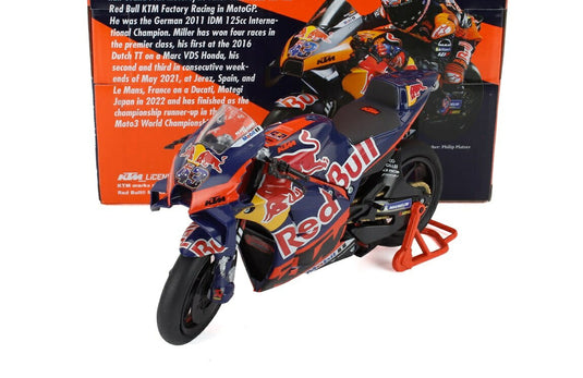 KTM- RC216 TEAM RED BULL KTM FACTORY RACING N 43 SEASON 2024 JACK MILLER - BLUE ORANGE YELLOW