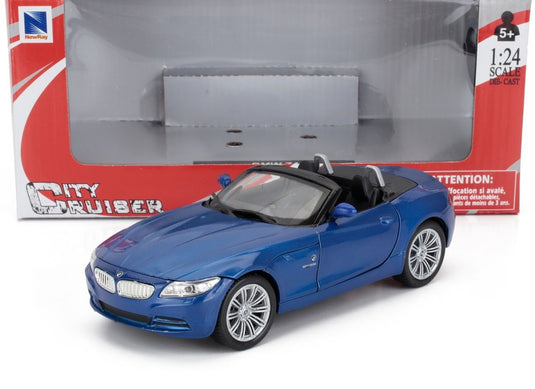 BMWビーエムダブリュー Z4 SPIDER スパイダー CABRIOLET カブリオレ 2009 BLUE ブルー / NEW-RAY 1/24 ミニカー