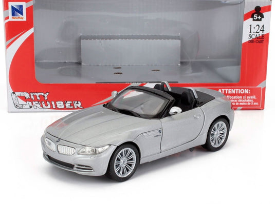 BMWビーエムダブリュー Z4 SPIDER スパイダー CABRIOLET カブリオレ 2009 SILVER シルバー / NEW-RAY 1/24 ミニカー