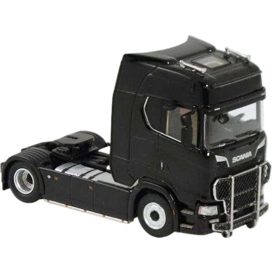 スカニア S730 V8 4x2 ブラック トラック / NZG 1/64 建設機械模型 工事車両