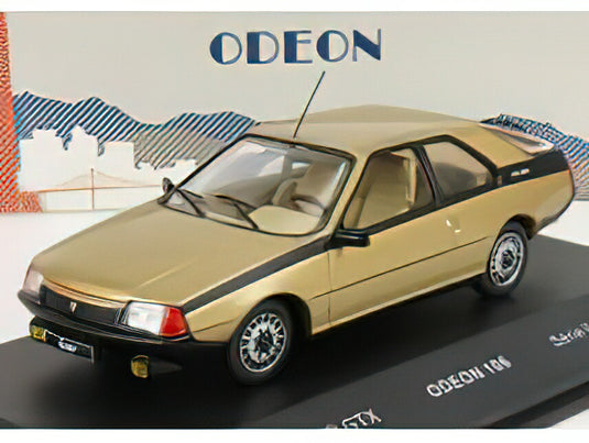 RENAULT FUEGO GTX 1985 GOLD MET/ODEON 1/43ミニカー