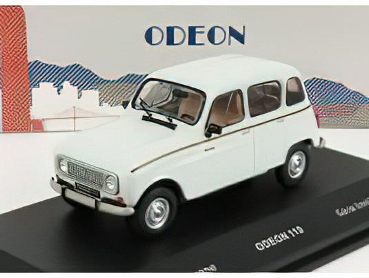 RENAULT R4 SAVANE 1985 WHITE/ODEON 1/43ミニカー