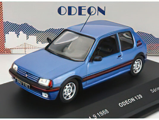 PEUGEOT 205 GTi 1.9 1988 LIGHT BLUE MET/ODEON 1/43ミニカー