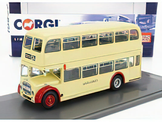 BRISTOL LODEKKA FS68 AUTOBUS WILTS AND DORSET 38A BOURNEMOUTH LIMITED STOP 1956 CREAM RED/CORGI 1/76ミニカー